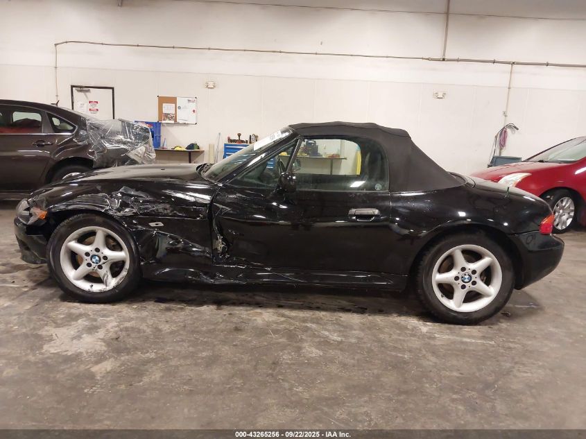 1997 BMW Z3 2.8 VIN: 4USCJ3321VLC01563 Lot: 43265256