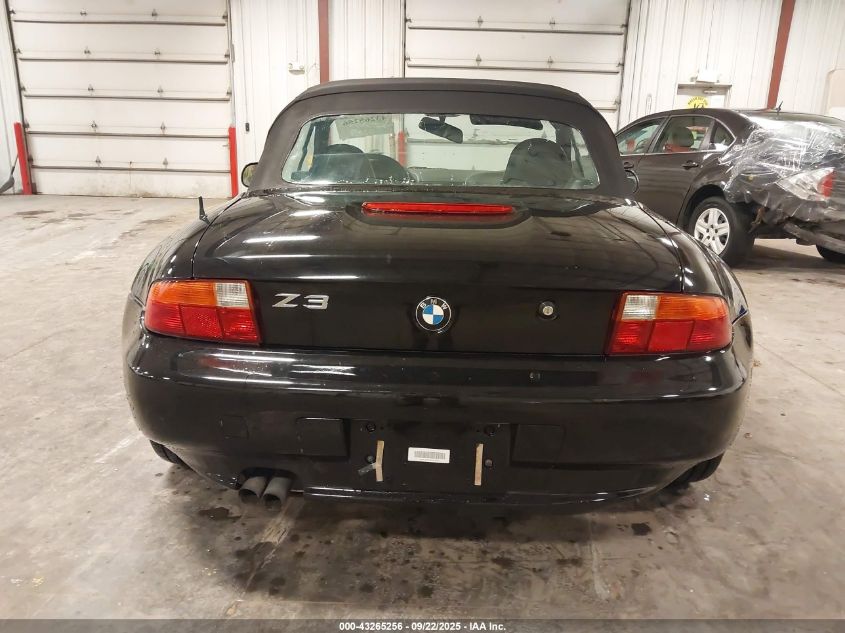 1997 BMW Z3 2.8 VIN: 4USCJ3321VLC01563 Lot: 43265256