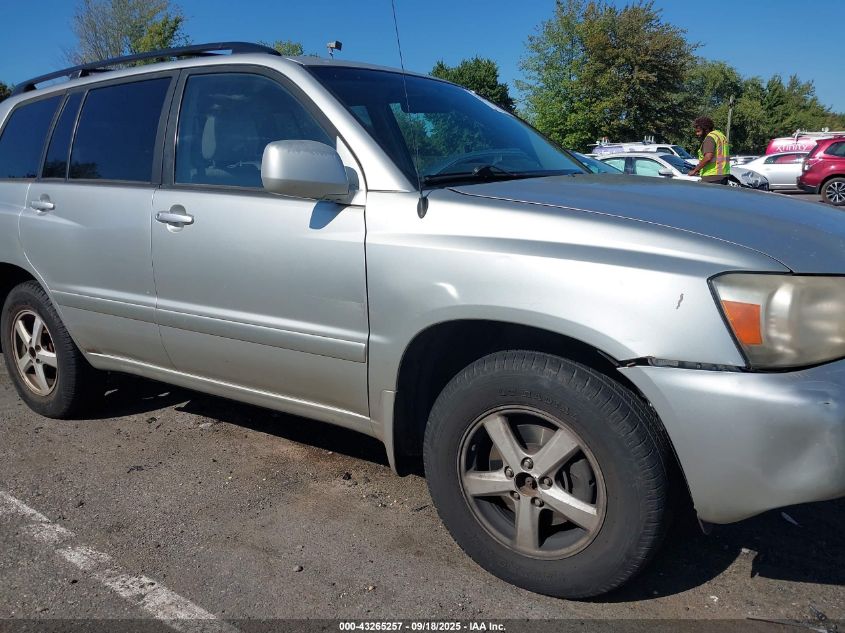 2005 Toyota Highlander VIN: JTEHD21A750034983 Lot: 43265257