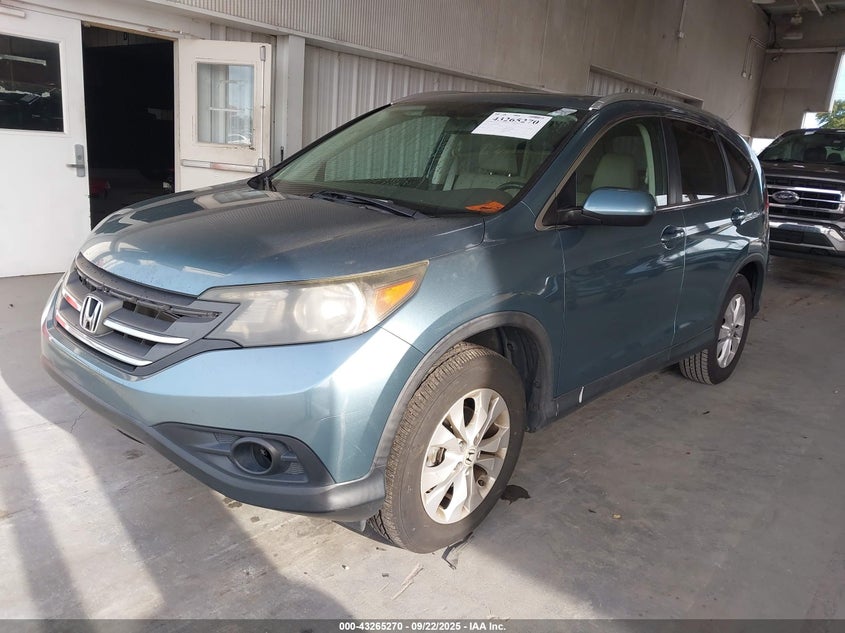 2013 HONDA CR-V EX-L - 5J6RM3H74DL021236