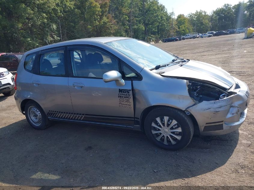 2007 Honda Fit VIN: JHMGD37427S059044 Lot: 43265274
