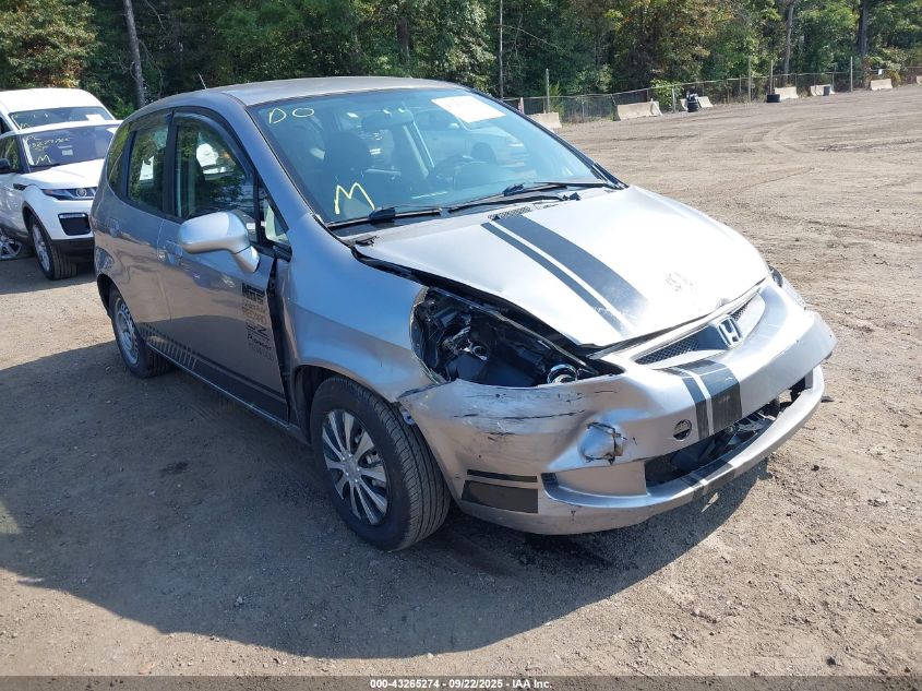 2007 Honda Fit VIN: JHMGD37427S059044 Lot: 43265274