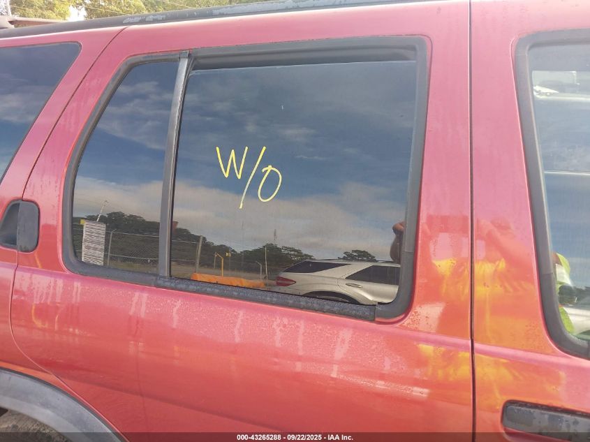 1997 Nissan Pathfinder Le/Se/Xe VIN: JN8AR05Y7VW137213 Lot: 43265288