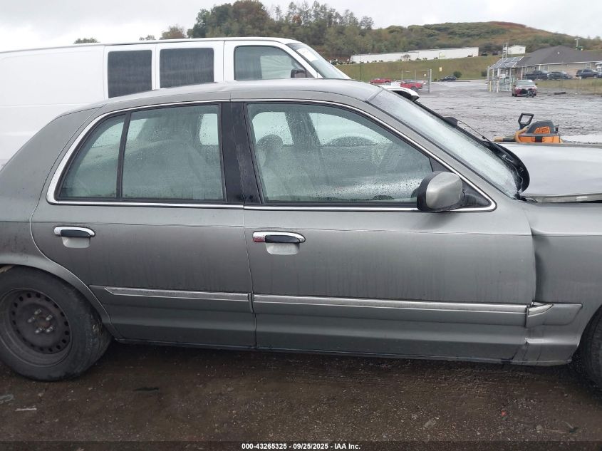 2001 Mercury Grand Marquis Gs VIN: 2MEFM74W71X715087 Lot: 43265325