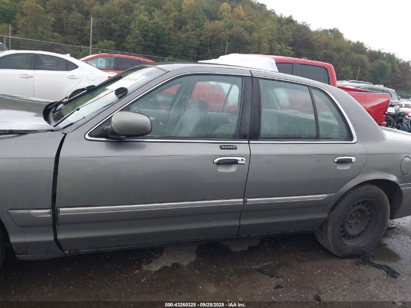 2001 Mercury Grand Marquis Gs VIN: 2MEFM74W71X715087 Lot: 43265325