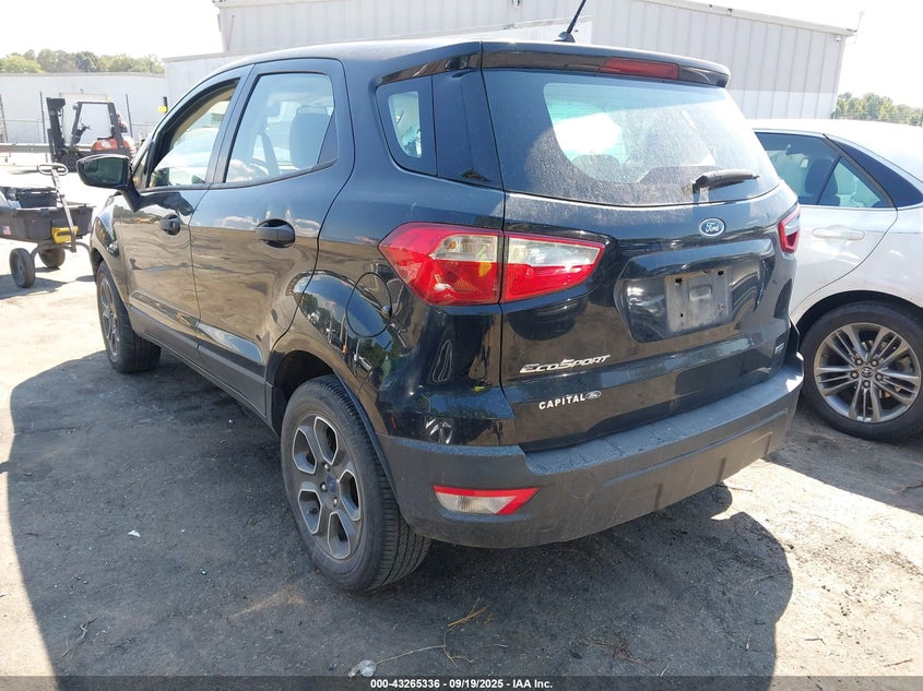2019 FORD ECOSPORT S - MAJ3S2FE9KC274309