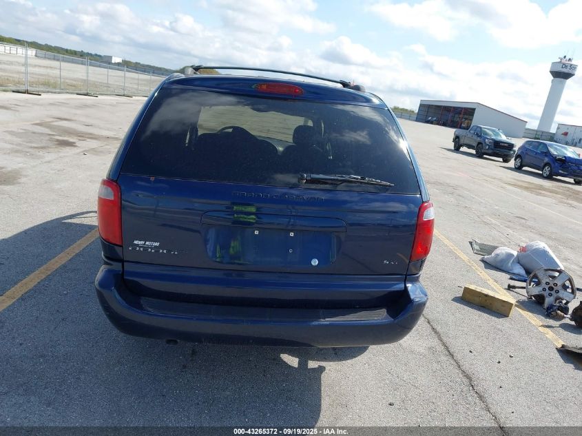 2006 Dodge Grand Caravan Sxt VIN: 2D4GP44L66R691588 Lot: 43265372