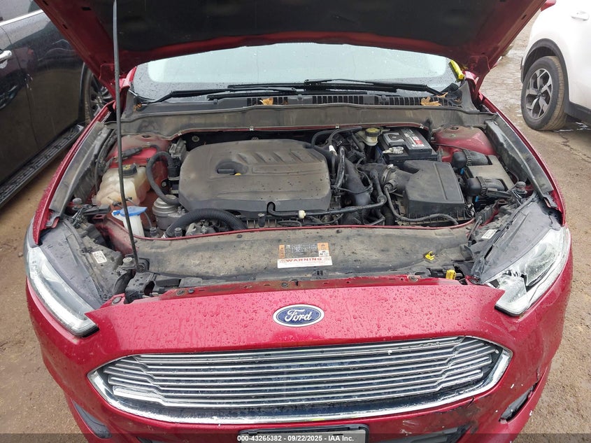 2016 Ford Fusion Se VIN: 3FA6P0HD0GR314079 Lot: 43265382