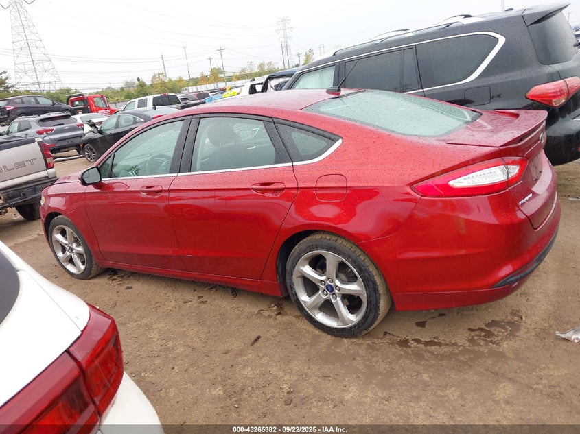 2016 Ford Fusion Se VIN: 3FA6P0HD0GR314079 Lot: 43265382