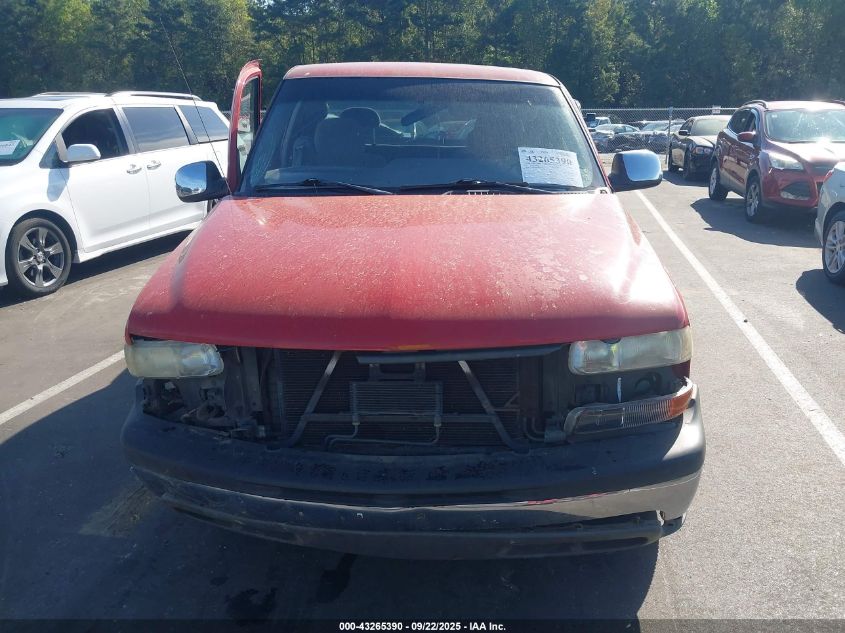 2000 Chevrolet Silverado 1500 Ls VIN: 2GCEC19T4Y1169227 Lot: 43265390