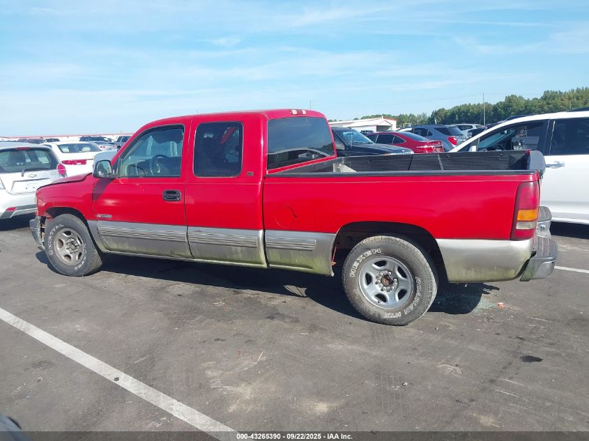 2000 Chevrolet Silverado 1500 Ls VIN: 2GCEC19T4Y1169227 Lot: 43265390