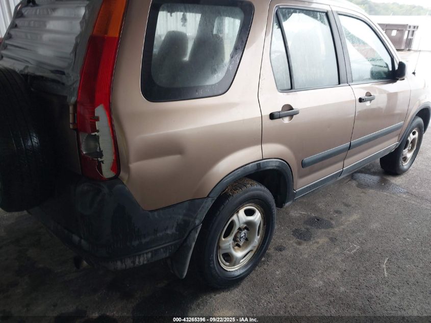 2002 Honda Cr-V Lx VIN: JHLRD78422C086475 Lot: 43265396