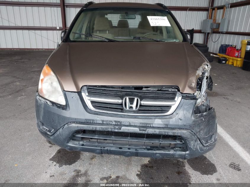 2002 Honda Cr-V Lx VIN: JHLRD78422C086475 Lot: 43265396