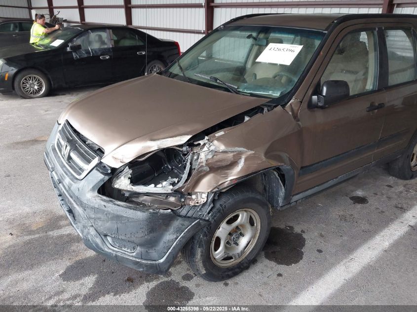 2002 Honda Cr-V Lx VIN: JHLRD78422C086475 Lot: 43265396