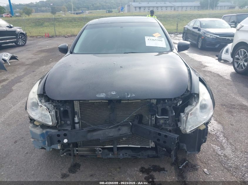 2009 Infiniti G37X VIN: JNKCV61F99M352700 Lot: 43265399