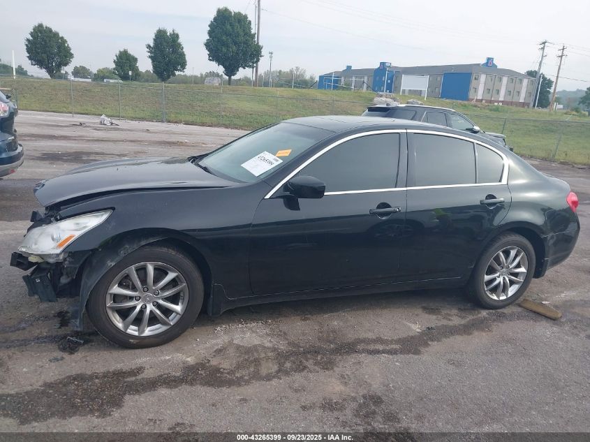 2009 Infiniti G37X VIN: JNKCV61F99M352700 Lot: 43265399