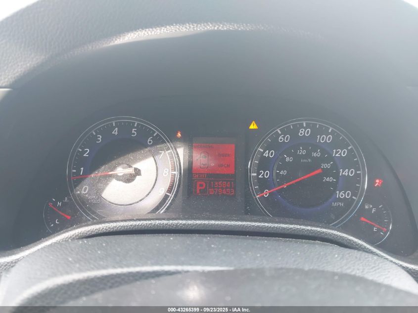 2009 Infiniti G37X VIN: JNKCV61F99M352700 Lot: 43265399