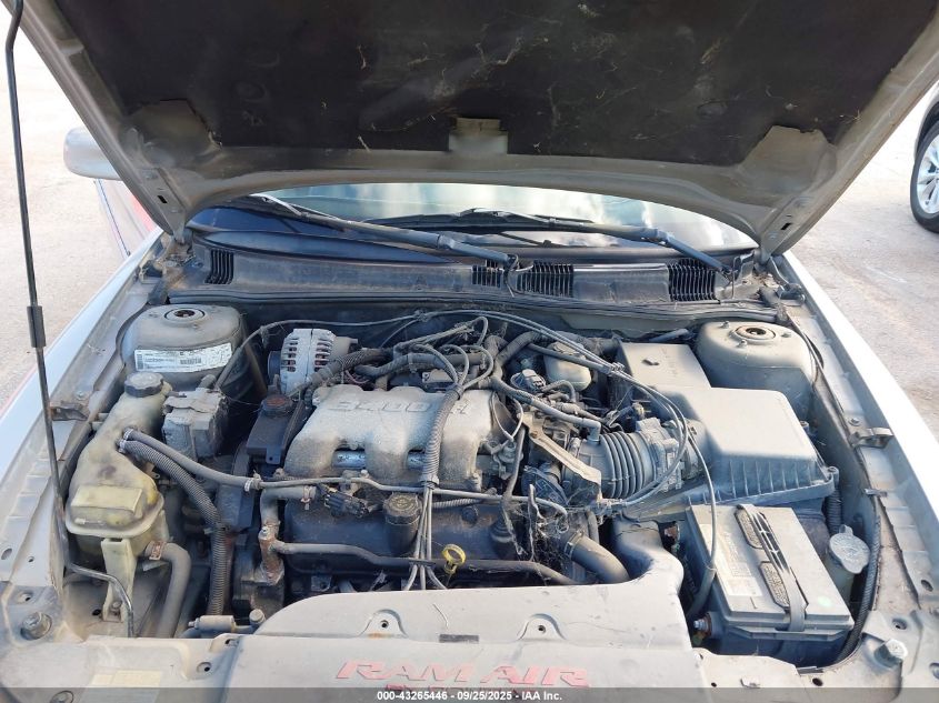 2000 Pontiac Grand Am Gt VIN: 1G2NW12E6YM755875 Lot: 43265446