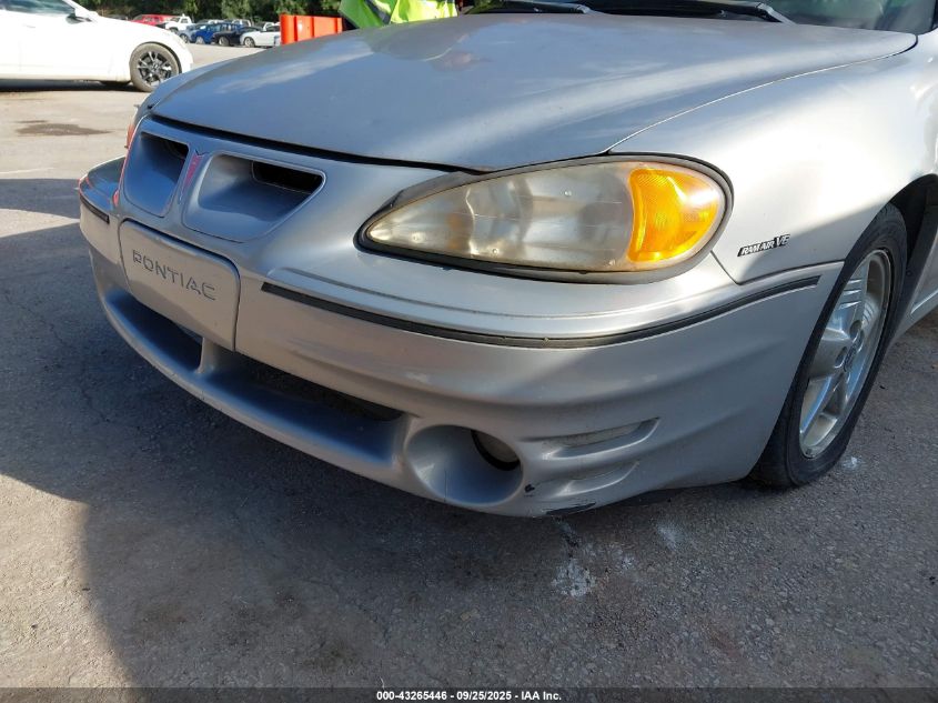 2000 Pontiac Grand Am Gt VIN: 1G2NW12E6YM755875 Lot: 43265446