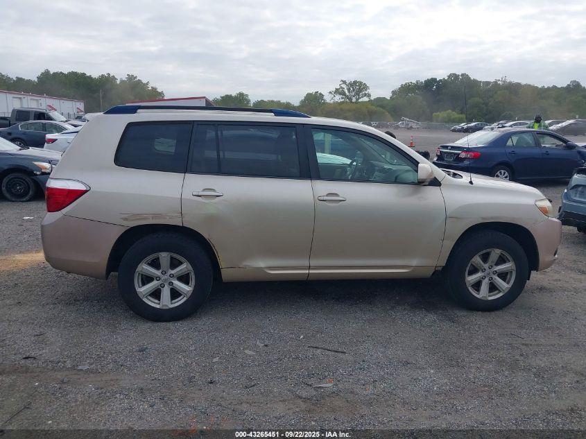 2009 Toyota Highlander VIN: JTEDS41A292092624 Lot: 43265451