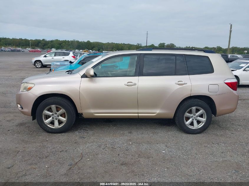 2009 Toyota Highlander VIN: JTEDS41A292092624 Lot: 43265451