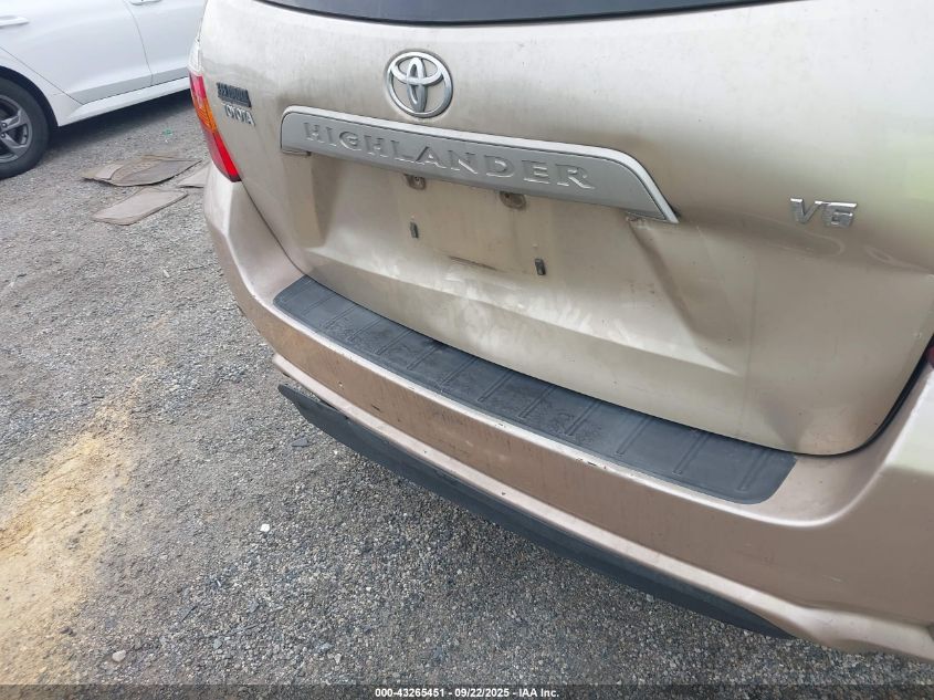 2009 Toyota Highlander VIN: JTEDS41A292092624 Lot: 43265451