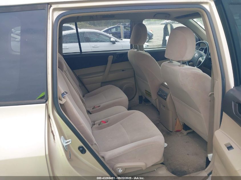 2009 Toyota Highlander VIN: JTEDS41A292092624 Lot: 43265451