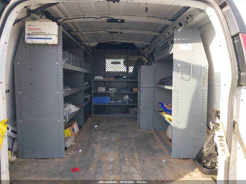 2016 CHEVROLET EXPRESS 2500 WORK VAN 1GCWGAFF9G1167338