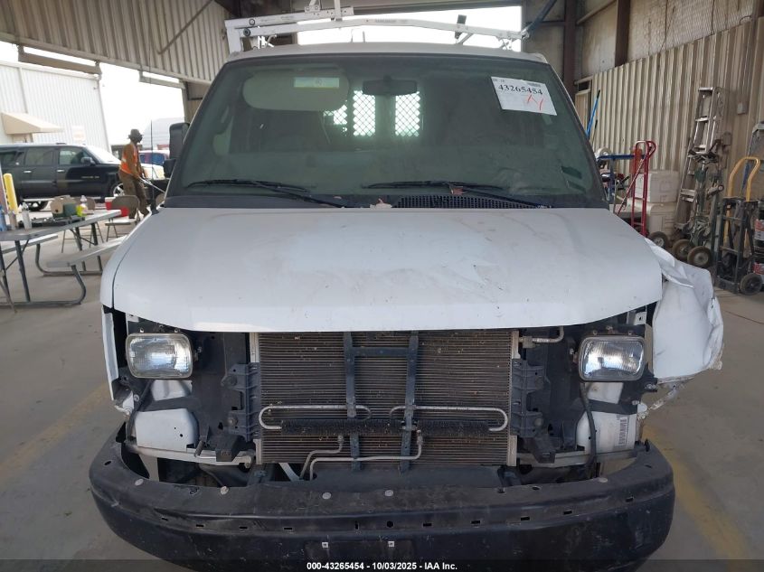 2016 Chevrolet Express 2500 Work Van VIN: 1GCWGAFF9G1167338 Lot: 43265454