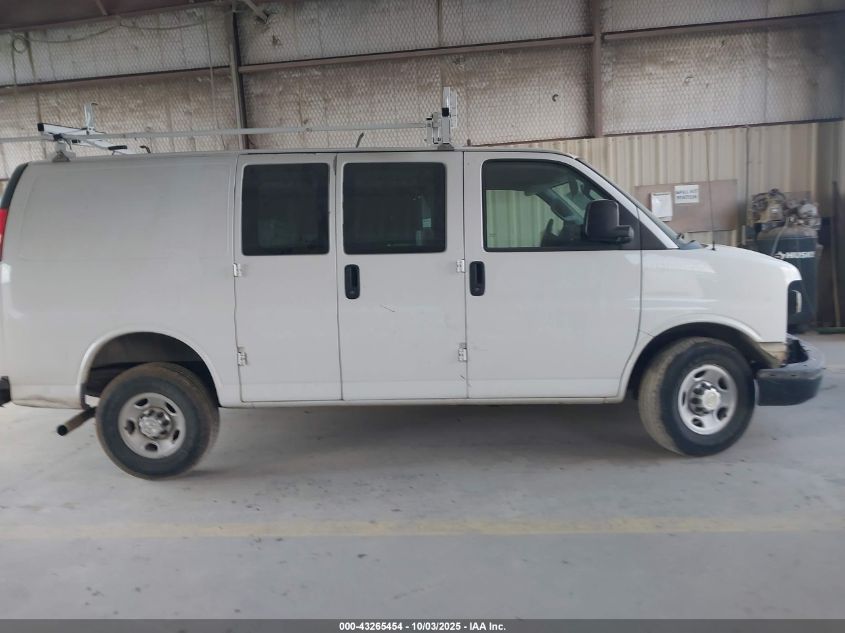 2016 Chevrolet Express 2500 Work Van VIN: 1GCWGAFF9G1167338 Lot: 43265454