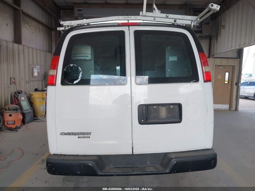 2016 Chevrolet Express 2500 Work Van VIN: 1GCWGAFF9G1167338 Lot: 43265454