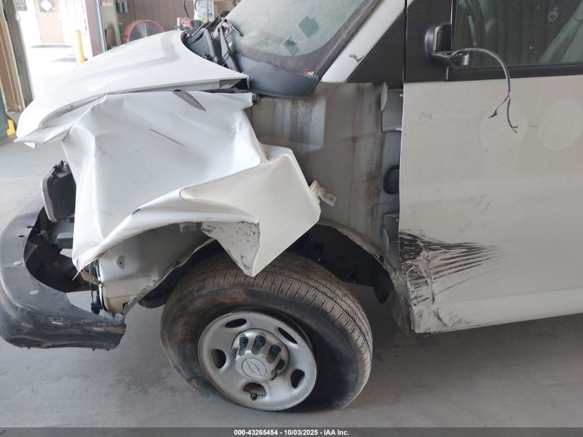 2016 Chevrolet Express 2500 Work Van VIN: 1GCWGAFF9G1167338 Lot: 43265454