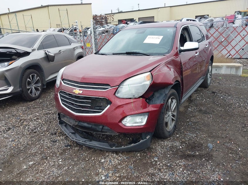 2016 CHEVROLET EQUINOX LTZ - 2GNALDEK7G1155423