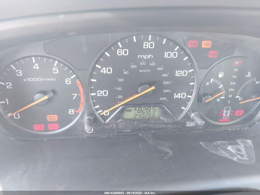 2001 Honda Accord 2.3 Ex VIN: 1HGCG56661A132212 Lot: 43265503