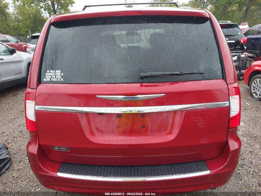 2011 Chrysler Town & Country Touring-L VIN: 2A4RR8DG4BR749714 Lot: 43265512