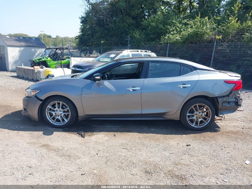 2016 Nissan Maxima 3.5 Sl VIN: 1N4AA6AP7GC410535 Lot: 43265516