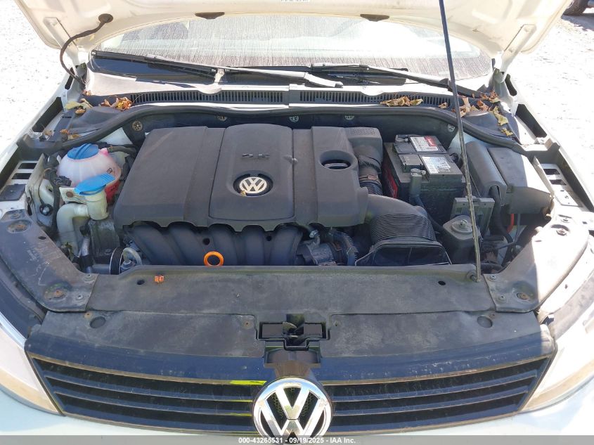 2012 Volkswagen Jetta 2.5L Se VIN: 3VWBP7AJ7CM112975 Lot: 43265531