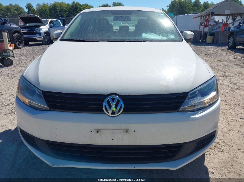 2012 Volkswagen Jetta 2.5L Se VIN: 3VWBP7AJ7CM112975 Lot: 43265531