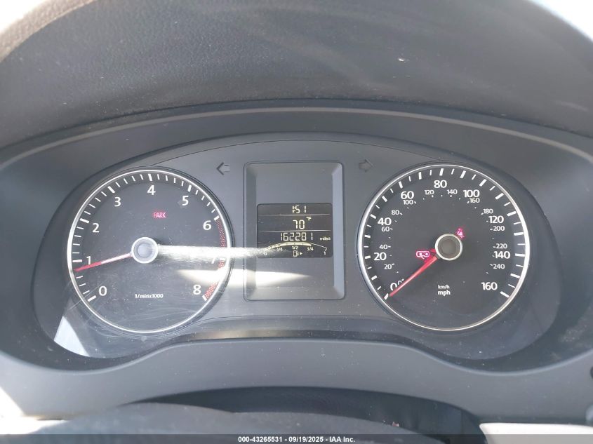 2012 Volkswagen Jetta 2.5L Se VIN: 3VWBP7AJ7CM112975 Lot: 43265531