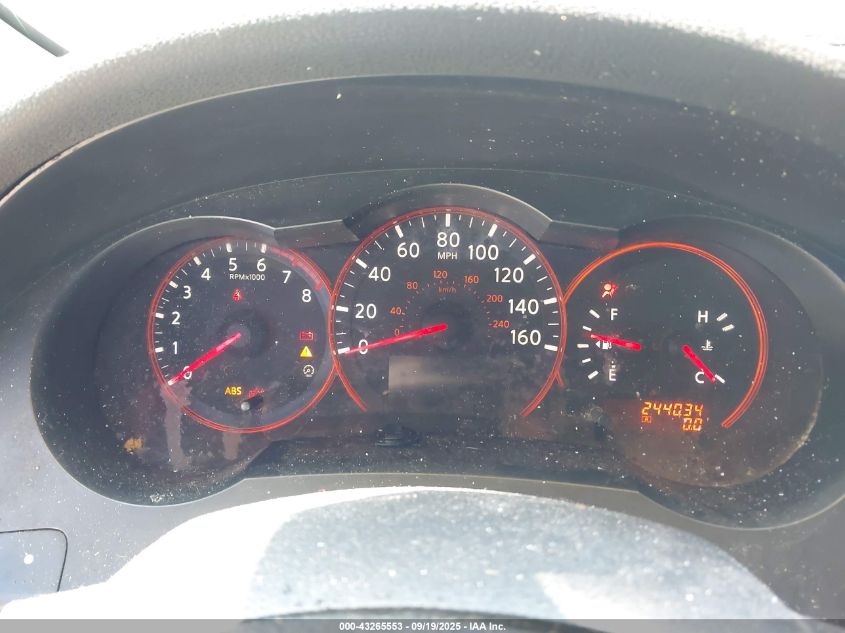 2008 Nissan Altima 2.5 S VIN: 1N4AL24E28C261983 Lot: 43265553