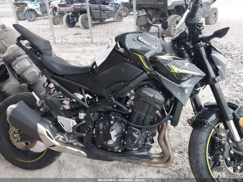 2024 Kawasaki Zr900 F VIN: ML5ZRDF10RDA70802 Lot: 43265579
