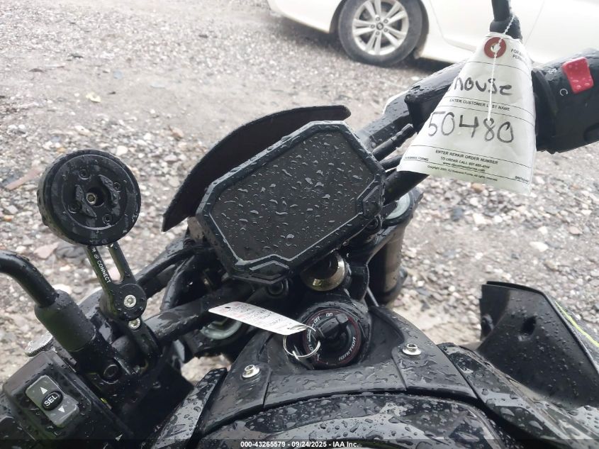 2024 Kawasaki Zr900 F VIN: ML5ZRDF10RDA70802 Lot: 43265579