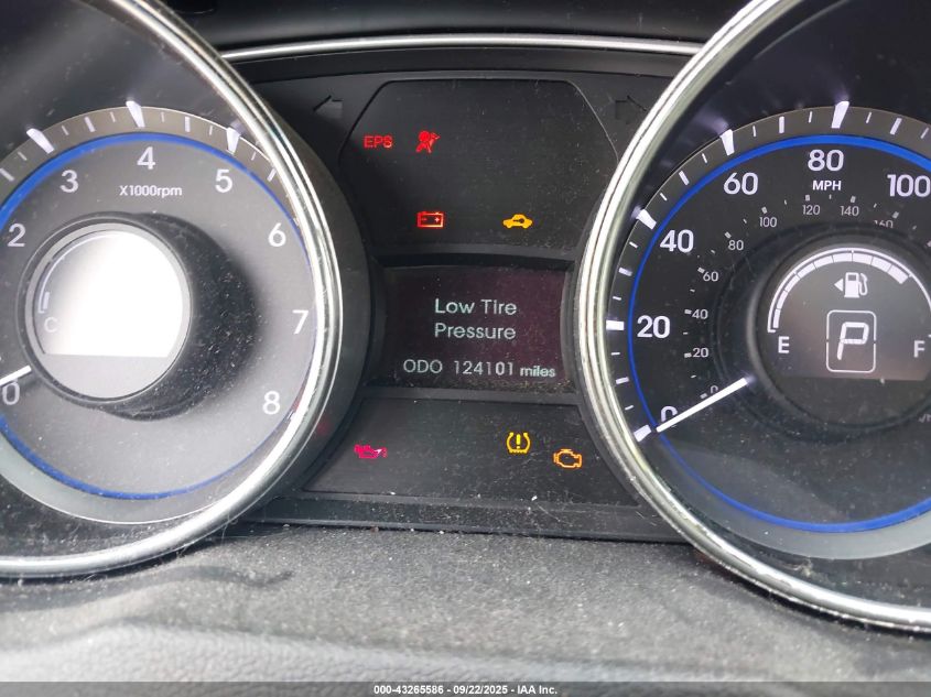 2011 Hyundai Sonata Se VIN: 5NPEC4AC1BH035617 Lot: 43265586