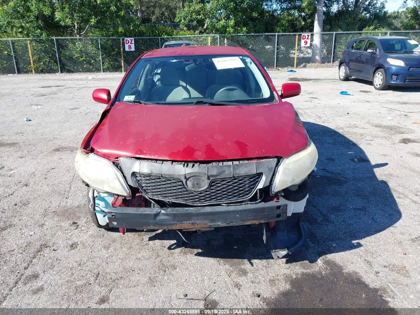 2009 Toyota Corolla Le VIN: JTDBL40E099079875 Lot: 43265595