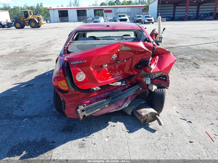 2009 Toyota Corolla Le VIN: JTDBL40E099079875 Lot: 43265595