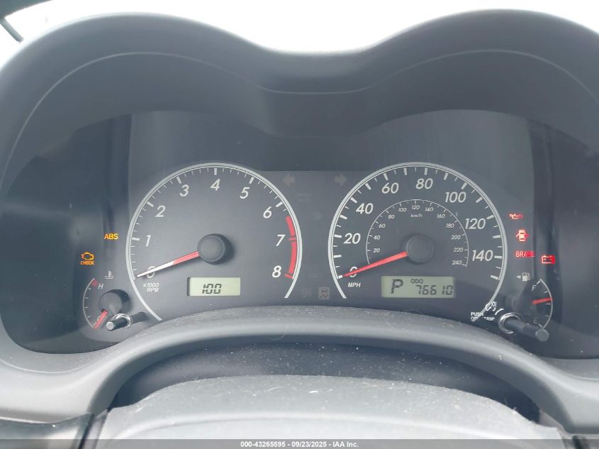 2009 Toyota Corolla Le VIN: JTDBL40E099079875 Lot: 43265595