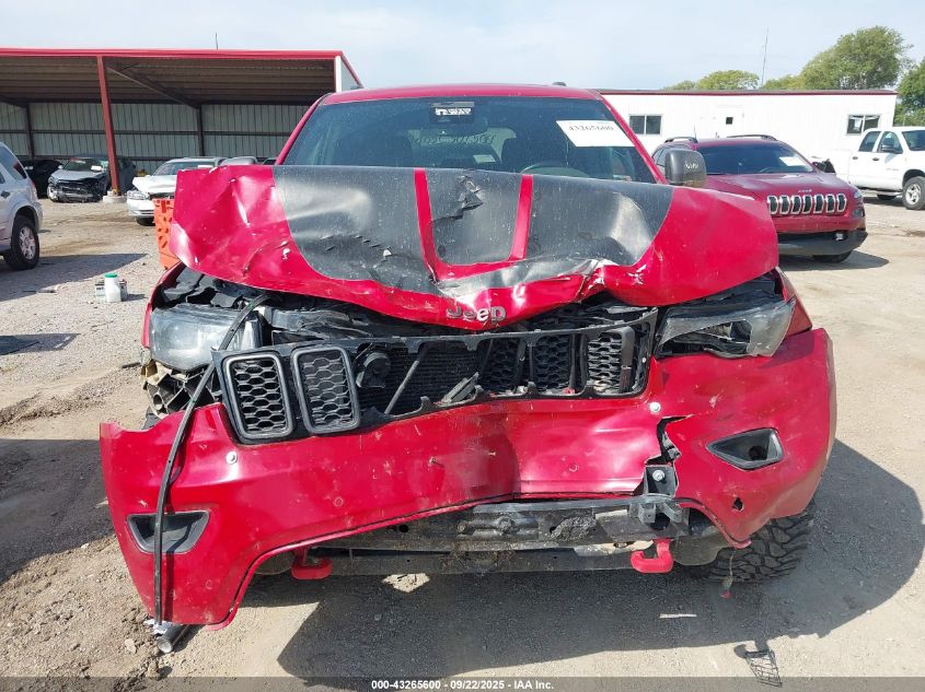 2018 Jeep Grand Cherokee Trailhawk 4X4 VIN: 1C4RJFLG4JC418934 Lot: 43265600