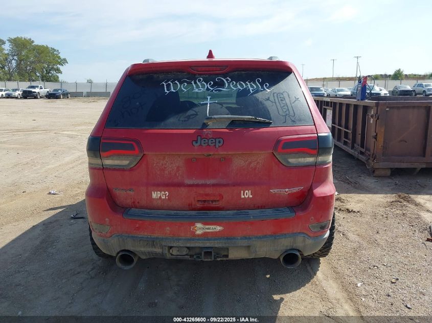 2018 Jeep Grand Cherokee Trailhawk 4X4 VIN: 1C4RJFLG4JC418934 Lot: 43265600