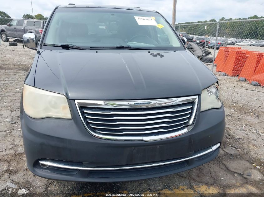 2011 Chrysler Town & Country Touring-L VIN: 2A4RR8DG1BR630678 Lot: 43265603