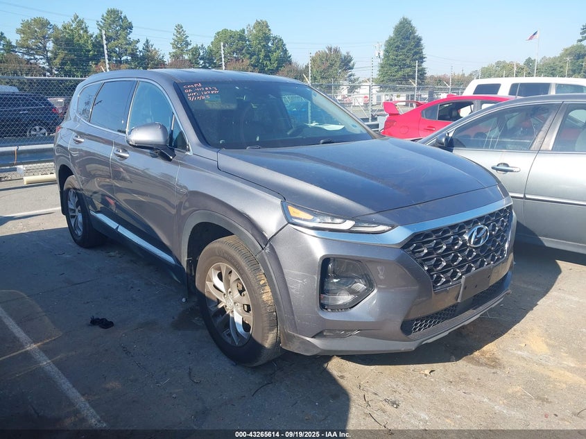 5NMS3CAD0KH129894 2019 Hyundai Santa Fe Sel auction photo 1